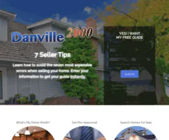 Danville2000.com(Real Estate) Screenshot