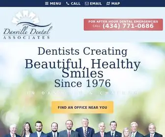 Danvilledentalassociates.com(Dentist Danville) Screenshot