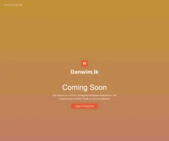 Danwim.lk(Under Maintenance) Screenshot