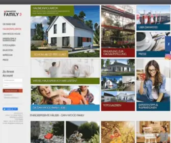 Danwoodfamily.de(Energieeffiziente Häuser) Screenshot