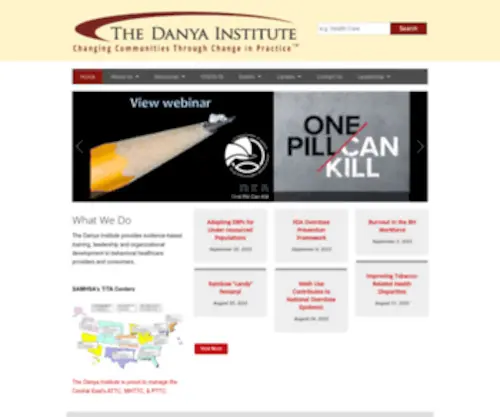 Danyainstitute.org(The Danya Institute Inc) Screenshot