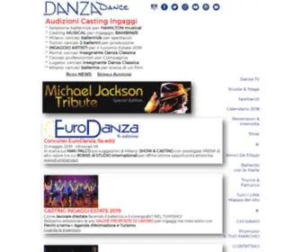 Danzadance.com(Tutto sul mondo della Danza) Screenshot