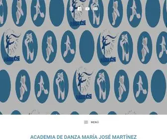 Danzamariajm.com(Academia de danza María José Martínez) Screenshot