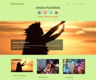 Danzaura.es(Danzas Polinesias) Screenshot