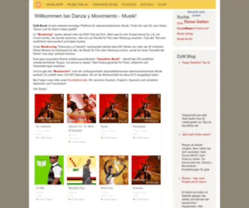 Danzaymovimiento.com(Danza Y Movimiento) Screenshot