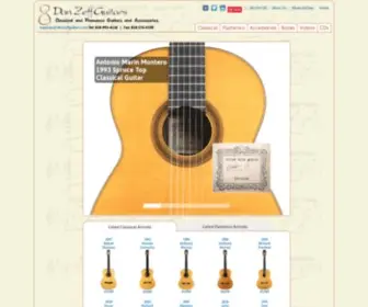 Danzeffguitars.com(Dan Zeff Guitars) Screenshot