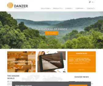 Danzer.com(Hardwood Excellence) Screenshot