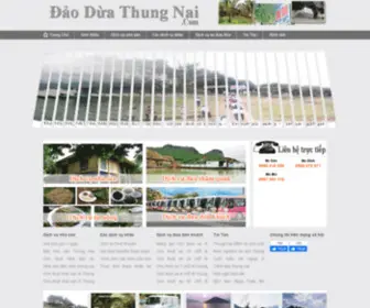 Daoduathungnai.com(Đảo Dừa Thung Nai Hòa Bình) Screenshot