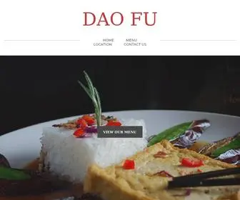 Daofurestaurant.com(Hugedomains) Screenshot