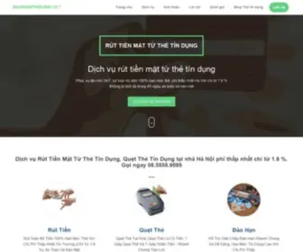 Daohantindung.net(RÚT TIỀN MẶT TỪ THẺ TÍN DỤNG) Screenshot