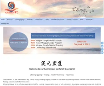 Daohearts.com(The World Consciousness Community) Screenshot