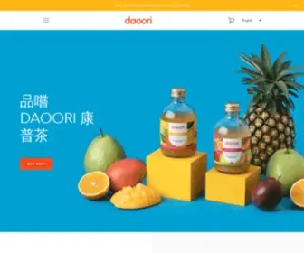 Daoori.com(Daoori Kombucha) Screenshot