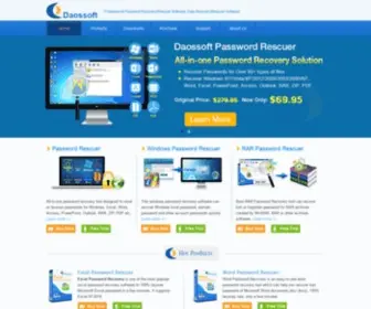 Daossoft.com(Windows, Office, RAR, ZIP Password Rescuer, Data Rescuer) Screenshot