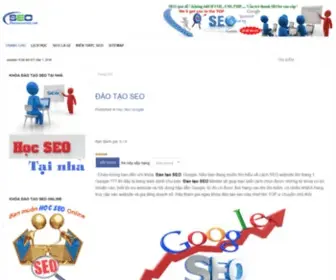 Daotaoseoviet.com(đào tạo Seo) Screenshot