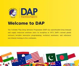 Dap-Colomboplan.org(Drug Advisory Programme) Screenshot