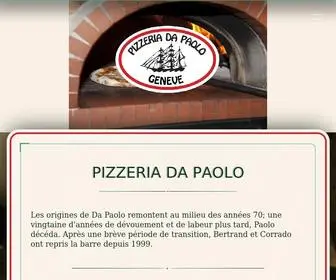 Dapaolo.ch(Pizzeria Da Paolo) Screenshot