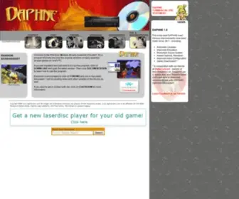Daphne-Emu.com(Daphne Arcade Laserdisc Emulator) Screenshot