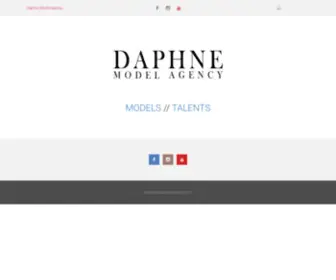 Daphnetalents.com.br(Model Agency) Screenshot