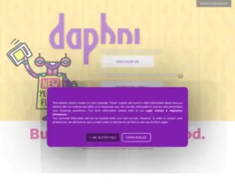 Daphni.com(Venture capital mutants) Screenshot