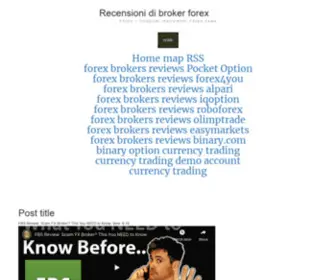 Recensioni di broker forex