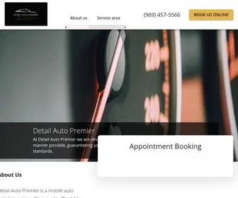 Dapmobiledetailingoc.com(Detail Auto Premier) Screenshot