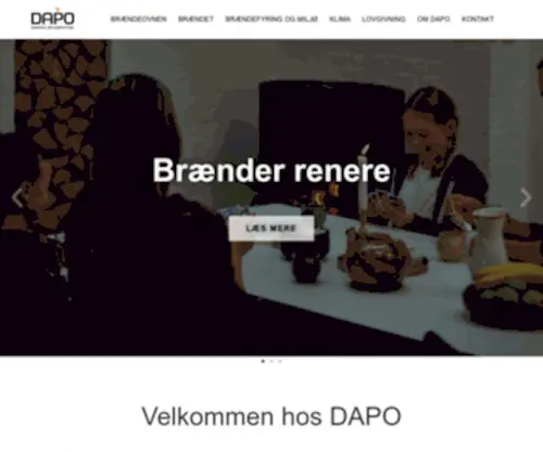 Dapo.dk(DANSKE BRÆNDEOVNE) Screenshot