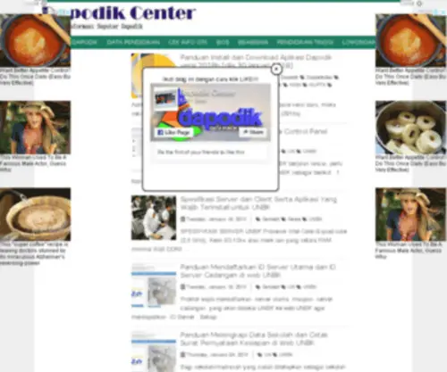 Dapodikcenter.com(Dapodikcenter) Screenshot