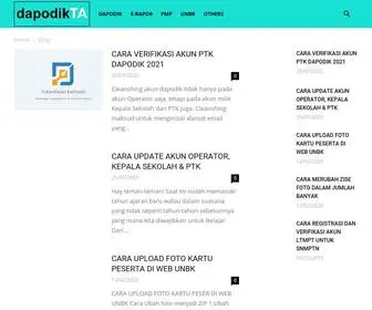 Dapodikta.com(Informasi Seputar Pendataan) Screenshot