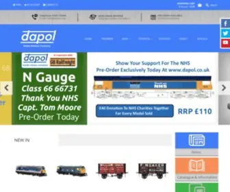 Dapol.co.uk(Dapol) Screenshot