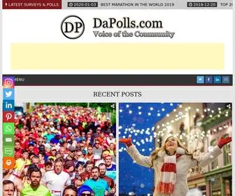 Dapolls.com(Voice of the community) Screenshot