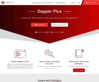 Dapper-Plus.net(Learn Dapper Plus) Screenshot