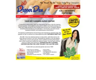 Dapperdandrycleaning.com(Dapper Dan Dry Cleaning) Screenshot