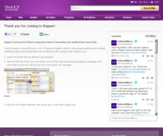 Dapper.net(Yahoo Advertising) Screenshot