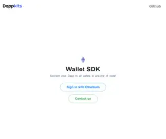 Dappsdk.io(Wallet SDK) Screenshot