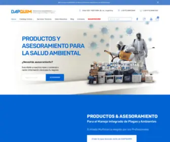 DapQuim.com(Productos y Asesoramiento para el Manejo Integrado de Plagas) Screenshot