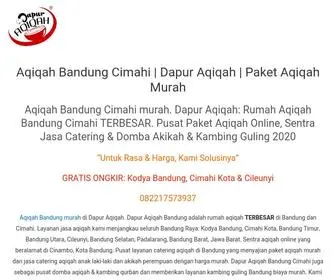 Dapuraqiqah.com(Dapur Aqiqah Bandung) Screenshot