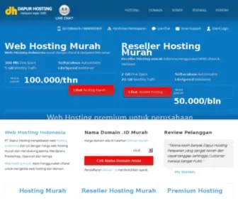 Dapurhosting.co.id(Hosting Indonesia Murah) Screenshot