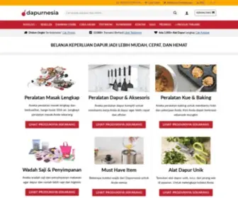 Dapurnesia.com(Toko Alat Dapur & Rumah Tangga Online #1 Terlengkap di Indonesia) Screenshot