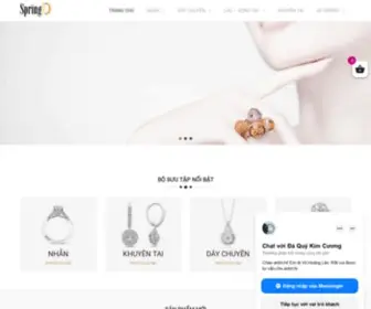 Daquykimcuong.com(Trang sức kim cương SpringD) Screenshot