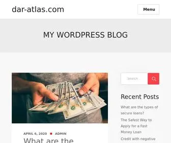Dar-Atlas.com(My WordPress Blog) Screenshot