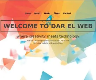 Dar-Elweb.com(Dar El WEB) Screenshot