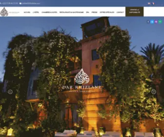 Dar-Rhizlane.com(Hôtel Dar Rhizlane) Screenshot