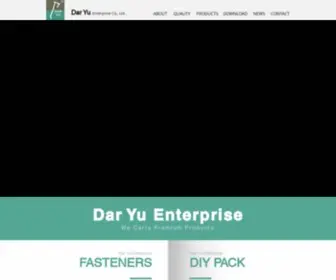 Dar-YU.com.tw(Dar Yu Enterprise) Screenshot