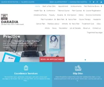 Daradia.com(Got Best Pain Clinic in India Award) Screenshot
