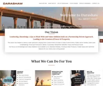 Darashaw.com(All About Trust) Screenshot
