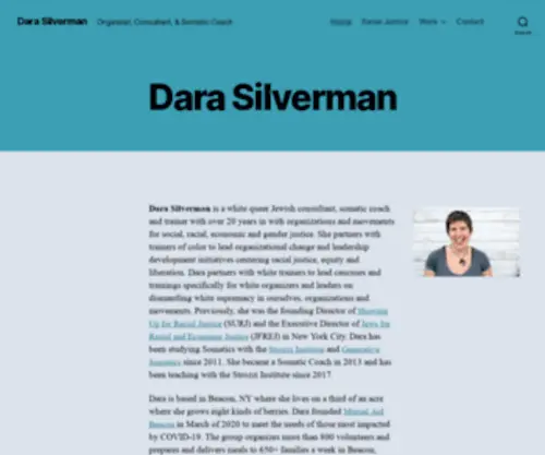 Darasilverman.wordpress.com(Dara Silverman) Screenshot