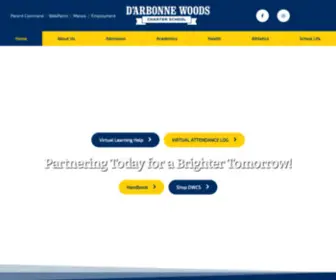 Darbonnewoods.com(D'Arbonne Woods Charter School) Screenshot