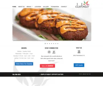 Darbster.com(Darbster Vegan Restaurant) Screenshot