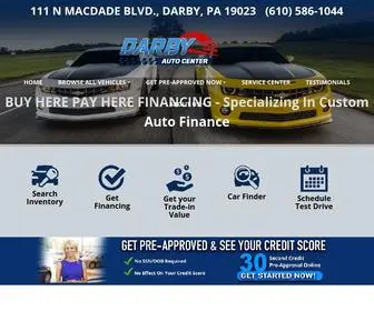 Darbyautocenter.com(Darby Auto Center) Screenshot