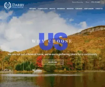 Darbyfuneralhome.com(Darby Funeral Home) Screenshot